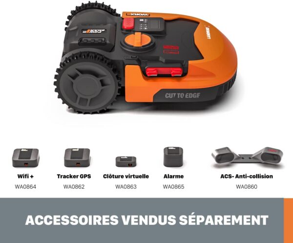 Robot Tondeuse WORX - LANDROID - 700 m² – Image 4